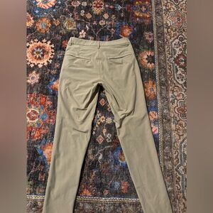 Lululemon khaki pants 30x32 slim fit never worn